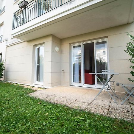 Appartement 10 Mins Disneyland - Jardin Et Parking Montevrain Bagian luar foto